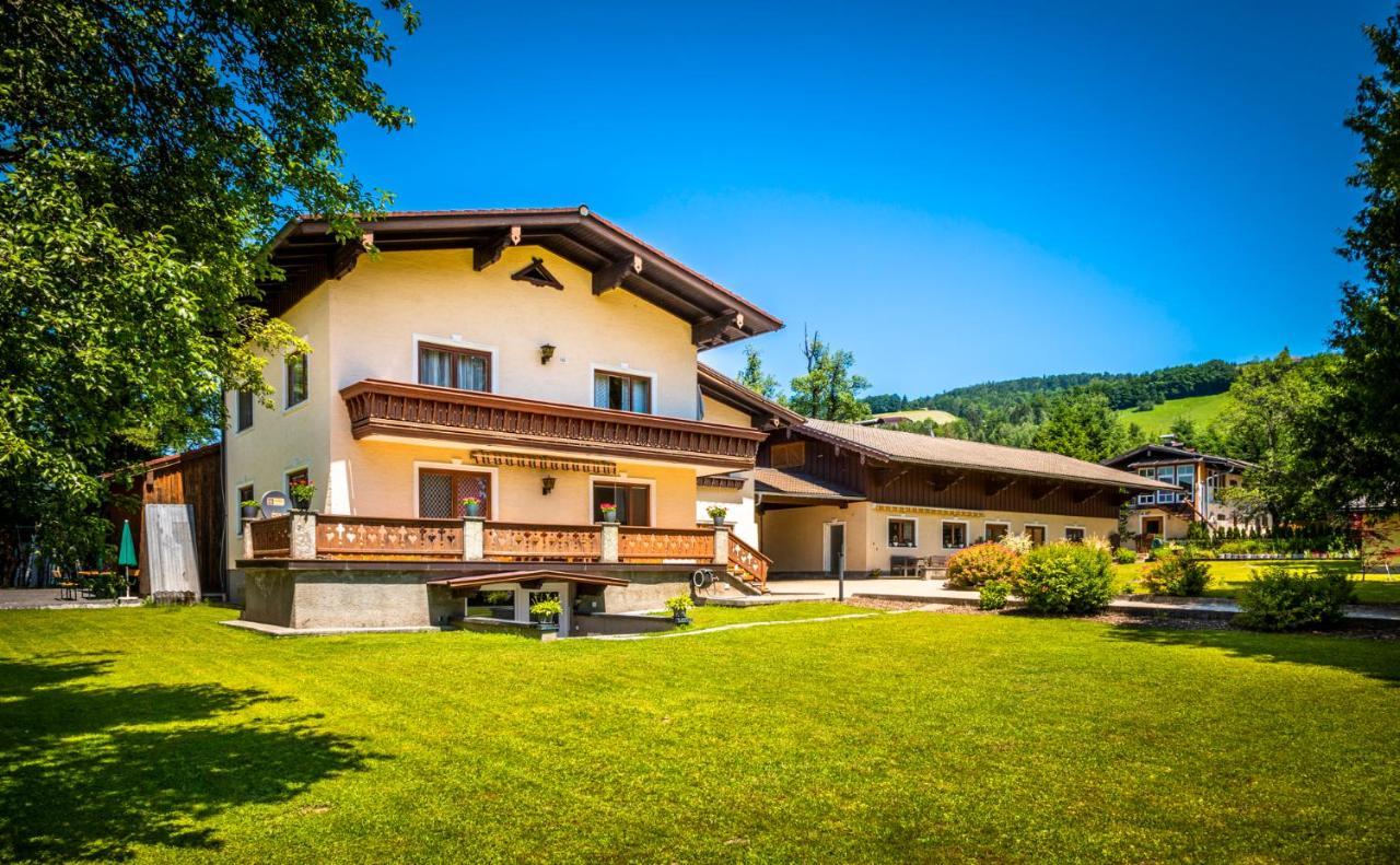 Ferienwohnung Wallmerhof Am Laendlichen Wimberg Adnet Dış mekan fotoğraf