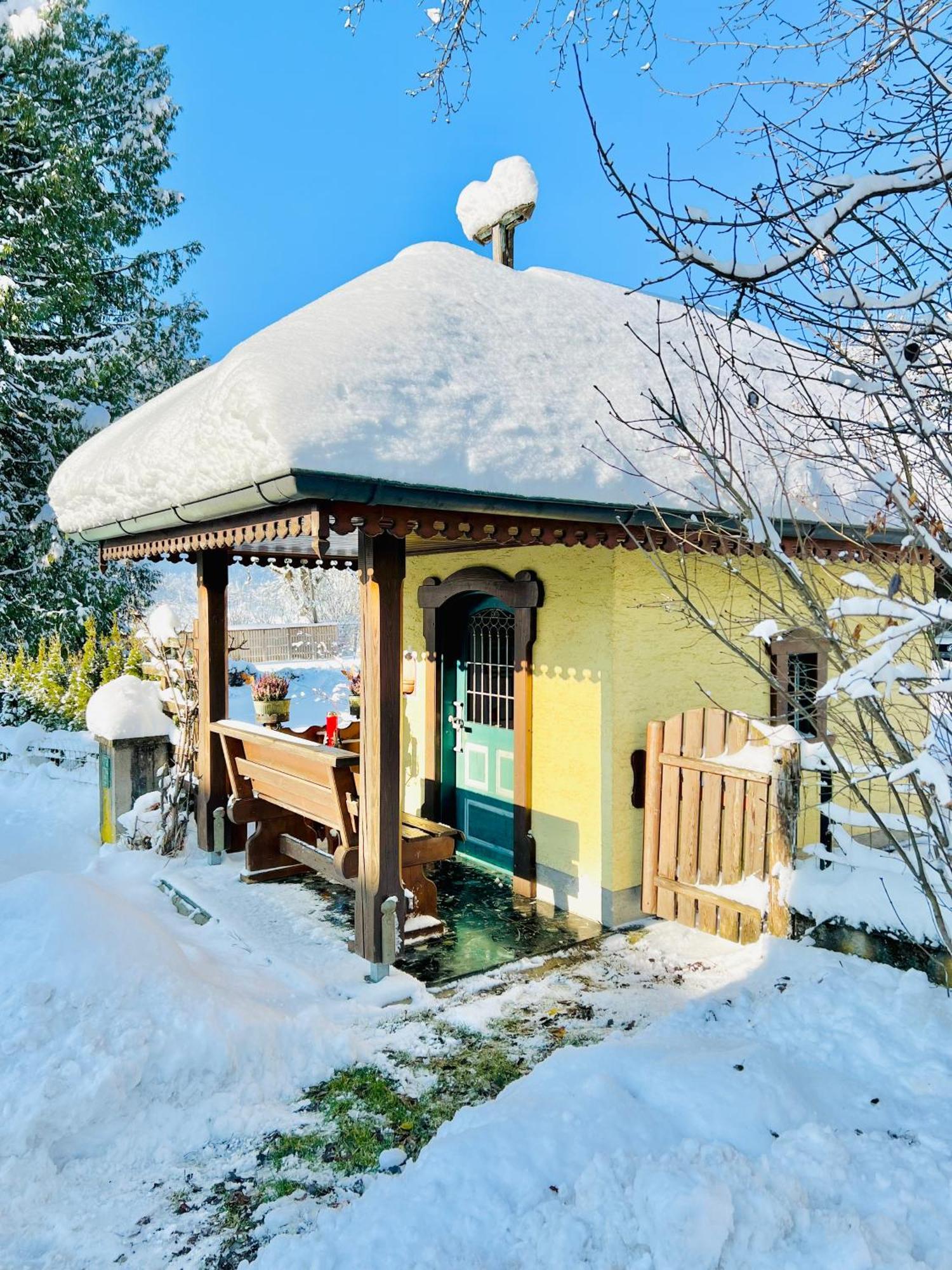 Ferienwohnung Wallmerhof Am Laendlichen Wimberg Adnet Dış mekan fotoğraf