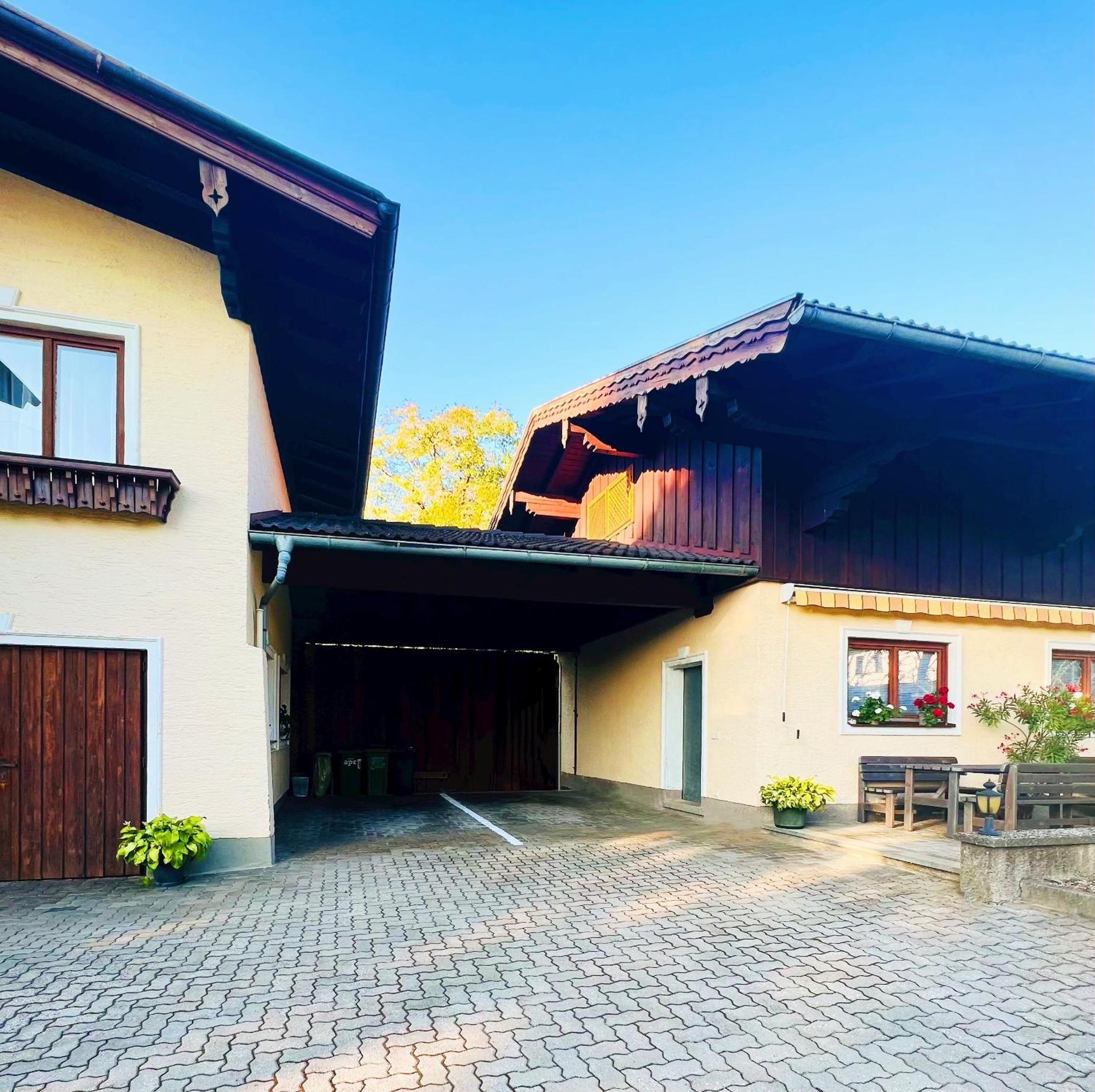 Ferienwohnung Wallmerhof Am Laendlichen Wimberg Adnet Dış mekan fotoğraf